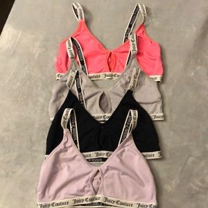 Juicy Couture Bralettes Set